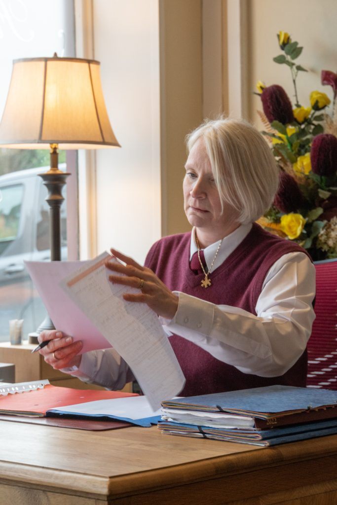 Janice Wooding, Funeral Director
